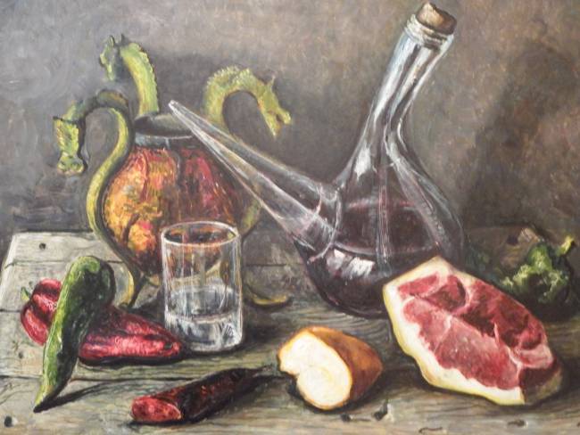 El pintor Luis Marín Bosqued