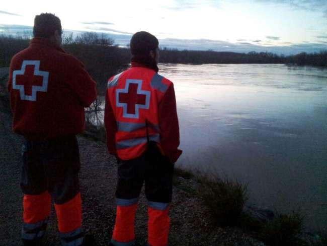 Nota de prensa de Cruz Roja, ribera alta del ebro