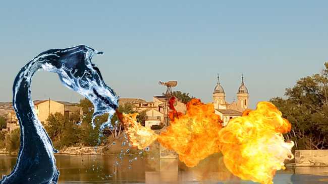 De como os escursóns se i podeban i tornar en dragóns