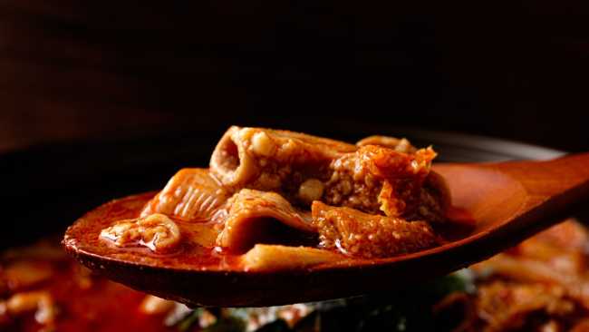 Más tripas que en una peli gore, la casquería