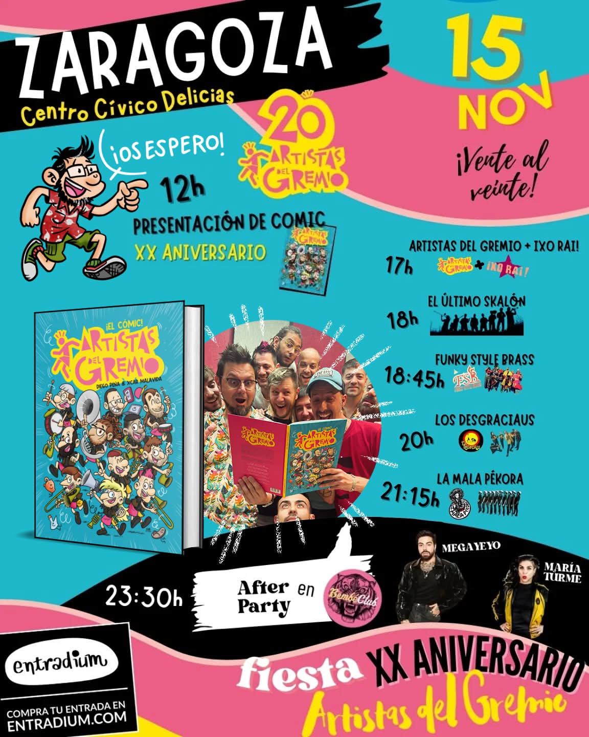 Presentación cómic Artistas del Gremio